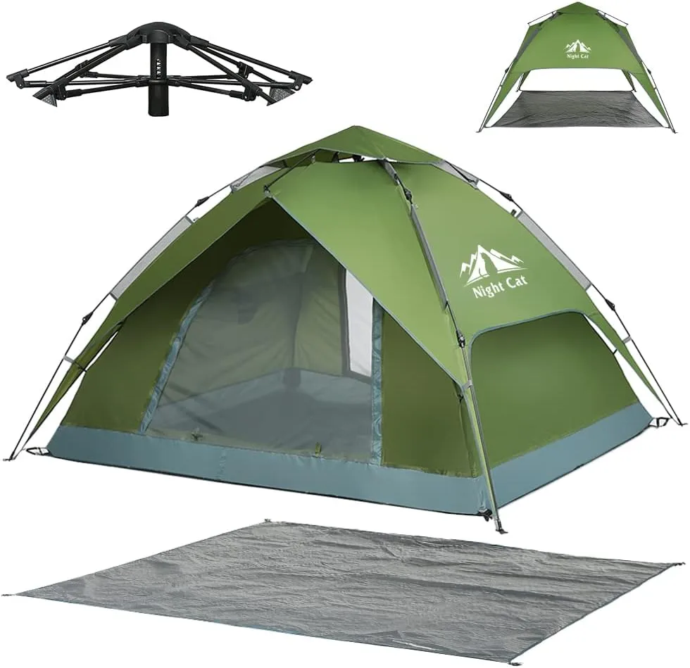 night cat camping tent 